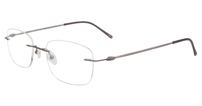 3-Piece Drill Mounts Eyeglasses BTCF3011 Dark Gunmetal/C-30