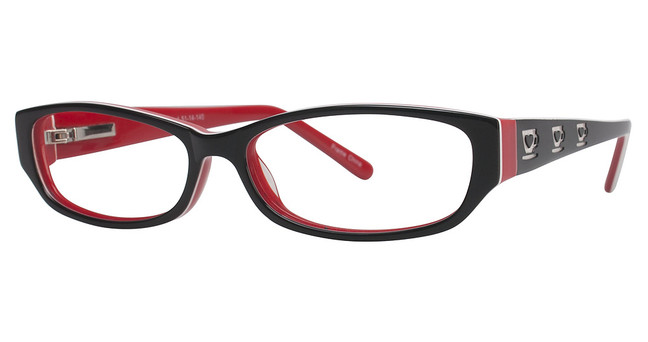 Encore Vision Eyeglasses Cup Of Love Black/Red