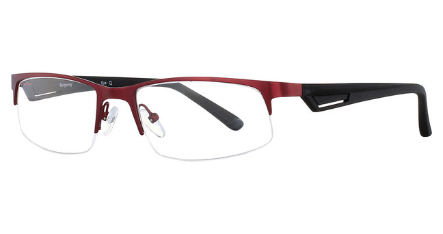 Eye Q Eyewear Eyeglasses ASX209 Burgundy/8