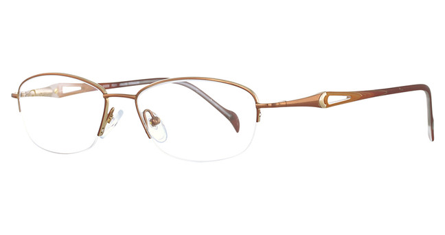 STEPPER Eyeglasses 50009 SI BROWN F011/ROS