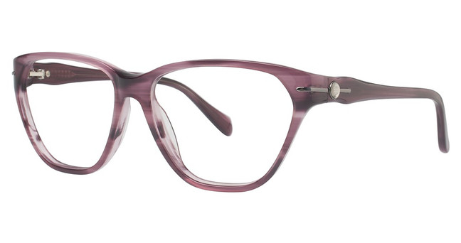 Leon Max Eyeglasses Leon Max 4011 Orchid Stripe/5
