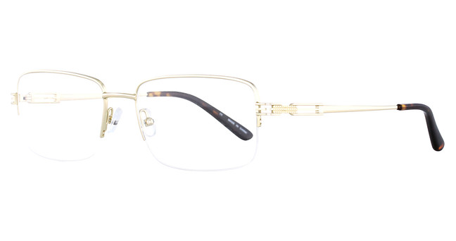 Bulova Eyewear Eyeglasses Overbrook Gold