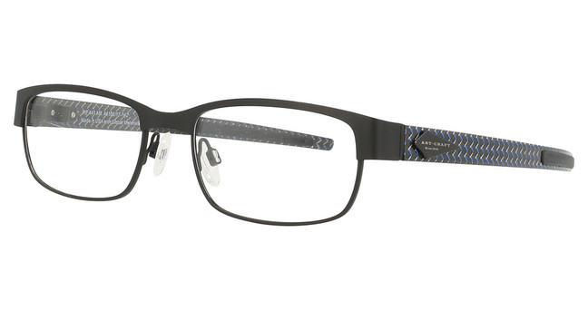 Art-Craft USA Workforce 441AM Standard Ebony Front / Blue Temples/44106/17