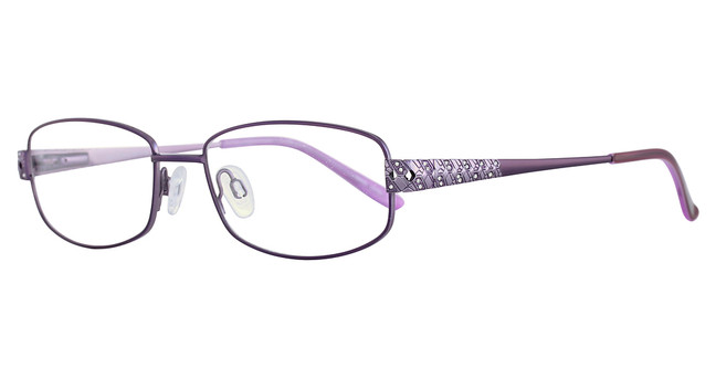 Joan Collins-Titanium Eyeglasses 9816 Purple