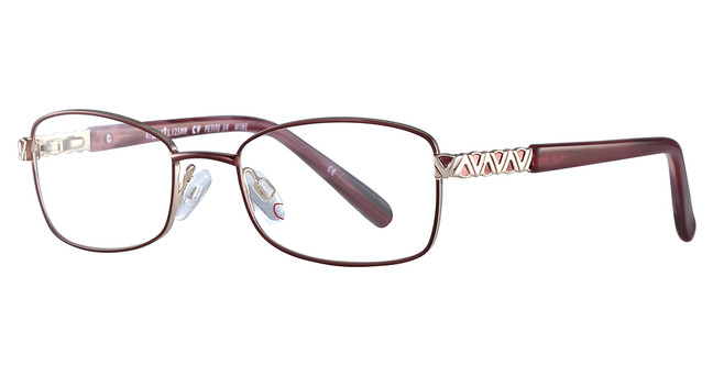 ClearVision Eyeglasses Petite 34 Wine
