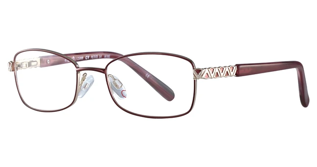 ClearVision Eyeglasses Petite 34 Wine