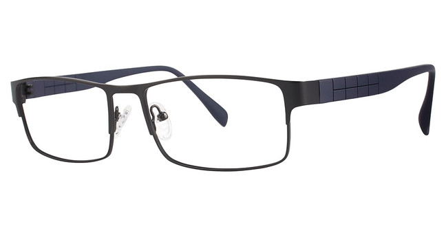 Giovani di Venezia Eyeglasses Preston matte black navy