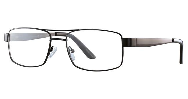 Gotham Eyeglasses Gotham Premium Steel 15 Black