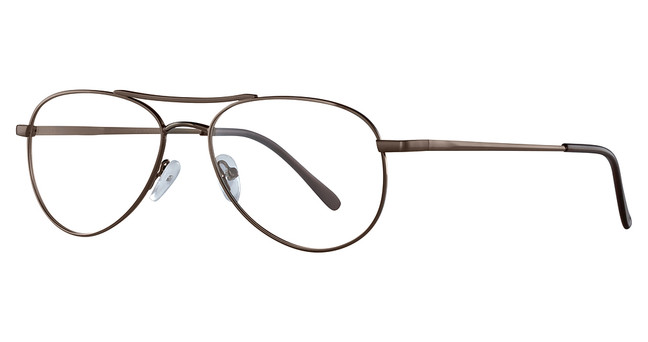 Gotham Eyeglasses Gotham Premium Steel 8 Brown