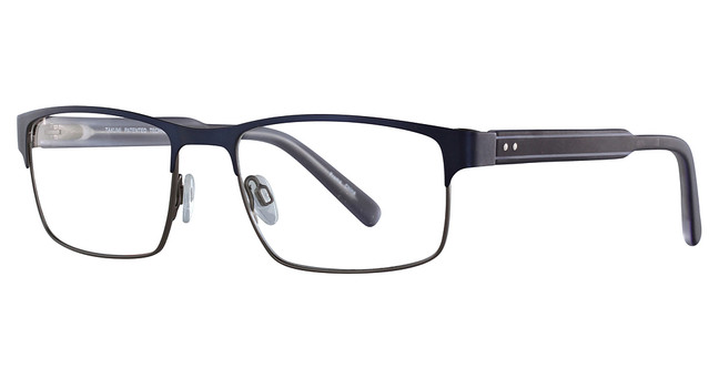 Takumi Eyeglasses TK1033 Satin Dark Blue & Dark Grey/Dark Blue/50