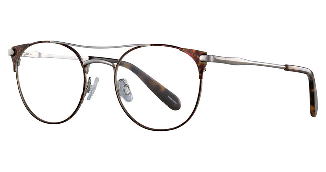Takumi Eyeglasses TK1039 Demi Ambre & Steel/15