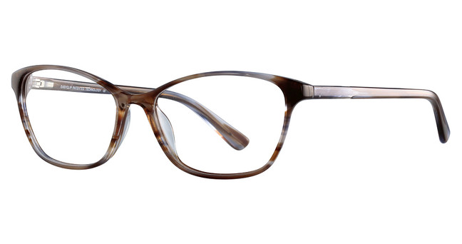 Easyclip Eyeglasses EC428 Dark Brown & Blue Marbled/10