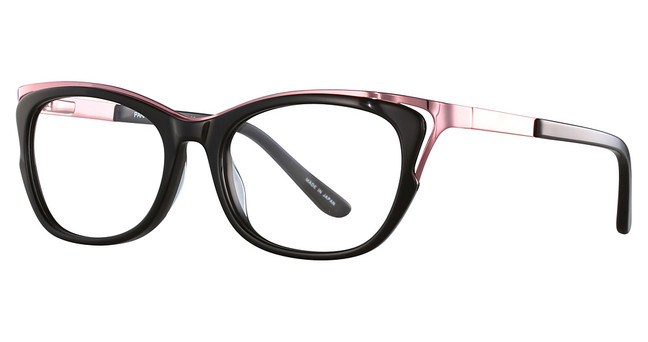 Paradox Eyeglasses P5039 Black & Light Pink/90