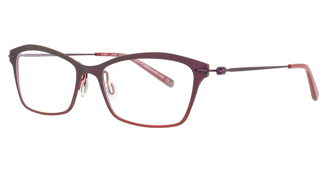 Aspire Eyeglasses Joyous Eggplant Pomegranate Fade