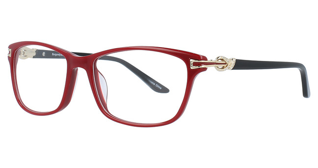 Encore Vision Eyeglasses INT201 Burgundy/Black