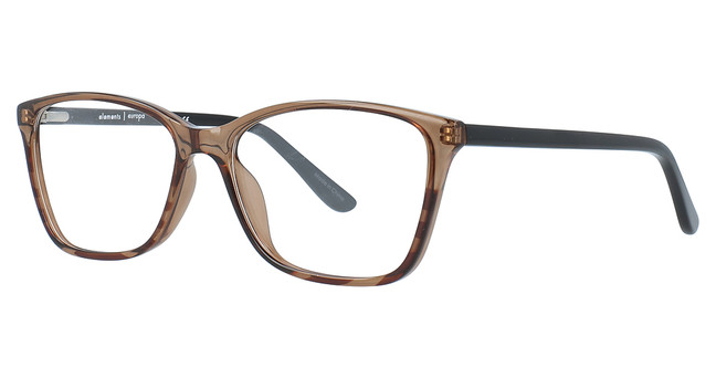 Elements Eyeglasses EL-320 Brown Demi/2