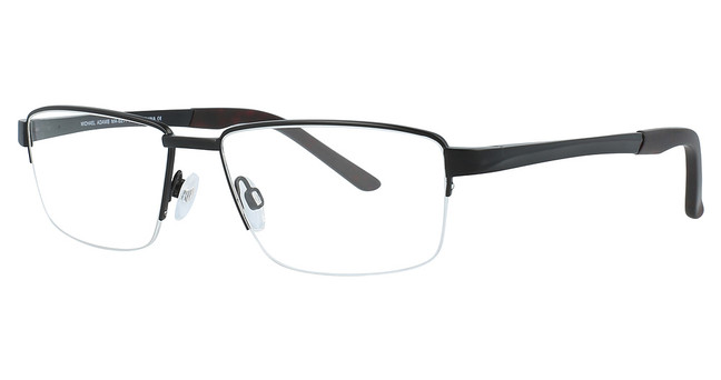 MICHAEL ADAMS Eyeglasses MA-627 MATT BLACK