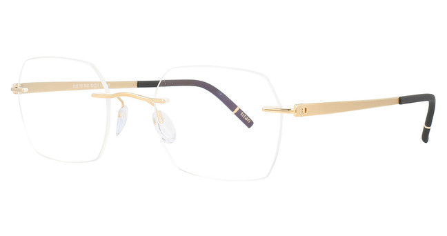 Silhouette Eyeglasses 5529 HB golden dome/7520