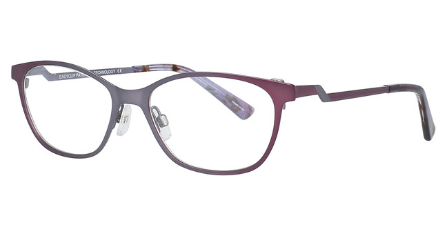 Easyclip Eyeglasses EC478 Satin Light Purple & Purple/85