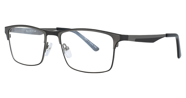 Continental Optical Imports Eyeglasses Fregossi 673 Gunmetal