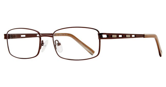 Global Optique Eyeglasses TF12 Brown/Silver