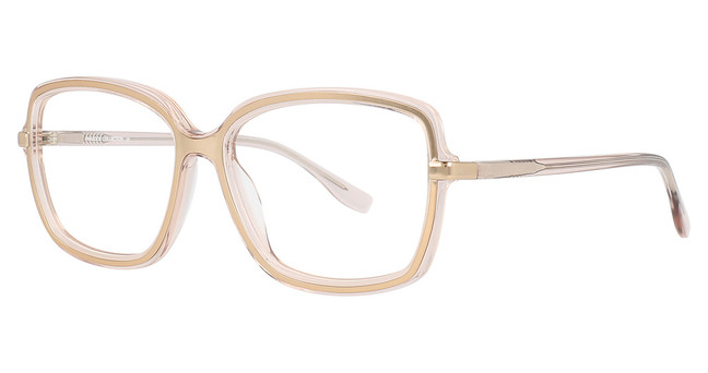 Paradox Eyeglasses P5063 Beige Crystal & Gold/10