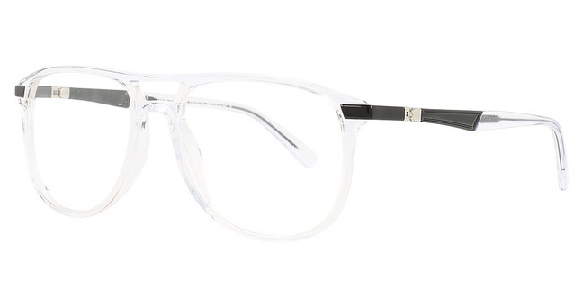 Takumi Eyeglasses TK1127 Crystal & Shiny Black/70