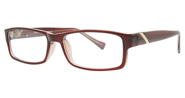 Smilen Eyewear Eyeglasses 3072 Brown Crystal
