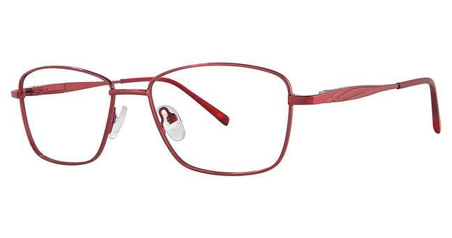Modern Metals Eyeglasses Dame burgundy