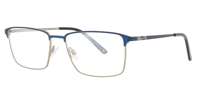 Haggar Eyeglasses H284 Navy/Gun/5