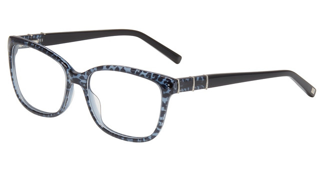 Jones New York Eyeglasses J779 Blue Leopard