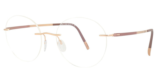 Silhouette Eyeglasses 5540 IO cassis sundown/3530