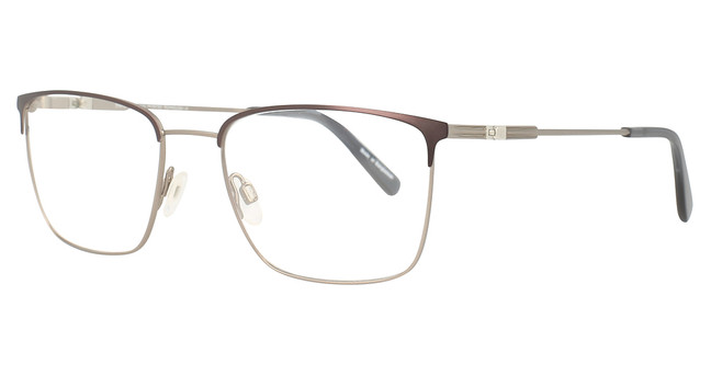 Easyclip Eyeglasses EC529 Satin Dark Grey & Steel/Steel/20