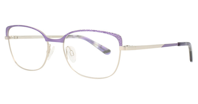 Takumi Eyeglasses TK1139 Matt Purple & Shiny Silver/80