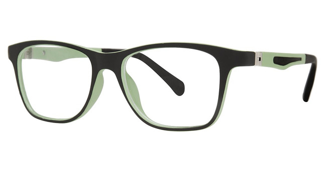 ModZ Kids Eyeglasses Mischief black matte/lime