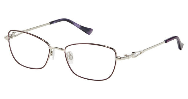 Tura Eyeglasses R582 lilac/silver/LIL