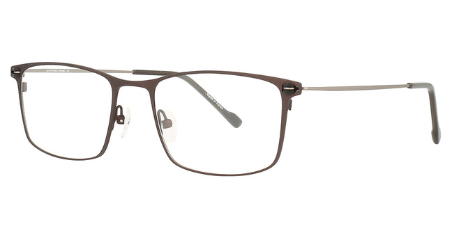 Scott Harris Eyeglasses Scott Harris 716 Chocolate/Gunmetal/3