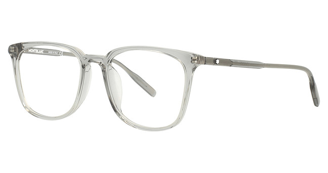 Montblanc Eyeglasses MB0089OK GREY-GREY-TRANSPARENT/003