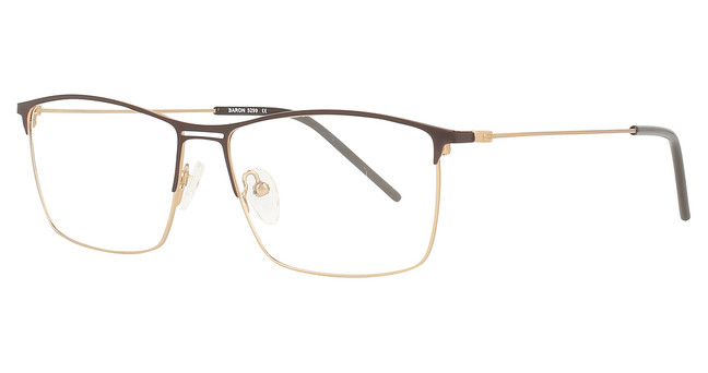 Optimate Eyeglasses 5299 Brown with Dark Brown/LBR/DBR