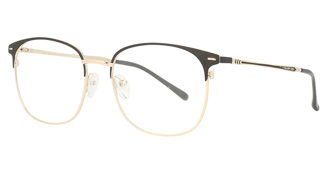 Optimate Eyeglasses 5304 Gold with Black/GLD/BLK