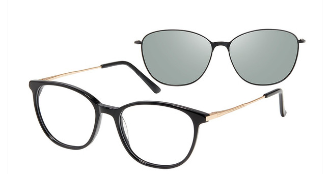 REVOLUTION Eyeglasses KITTERY BLACK/BLK