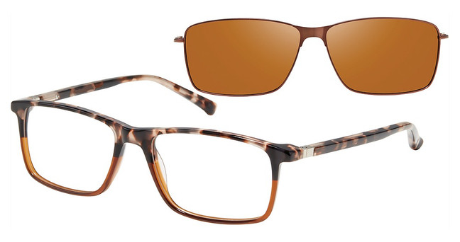 REVOLUTION Eyeglasses LAMAR BROWN/BRN