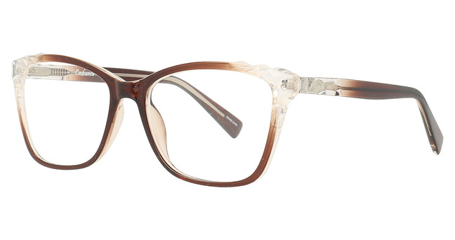 Enhance Eyeglasses 4167 BROWN / CRYSTAL