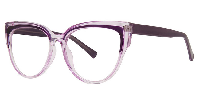 Modern Plastics I Eyeglasses Imply purple crystal