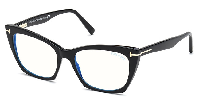 Tom Ford Eyeglasses FT5709-B shiny black/001