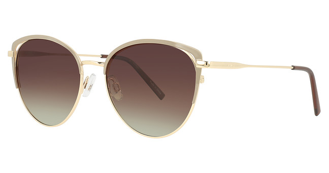 INVU Eyeglasses INVU-245 Taupe/Gold/3