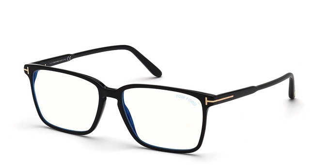 Tom Ford Eyeglasses FT5696-B shiny black/001