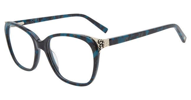 Jones New York Eyeglasses VJON783 Blue Havana