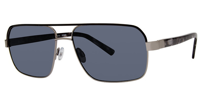 Randy Jackson Eyeglasses Randy Jackson Sun 938 BLACK/GUNMETAL/016