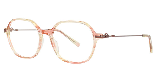 Paradox Eyeglasses P5084 Light Marsala & Shampain/Shiny Brown/10